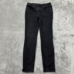 NYDJ Jeans Womens 4 Black Skinny Stretch LiftxTuck Medium Wash Denim Preppy City